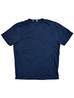 Buck Mason Navy Short Sleeve Crewneck Tee